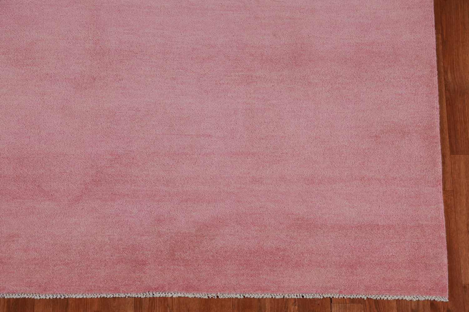 Light Pink Modern Gabbeh Vegetable Dye Area Rug 6x9