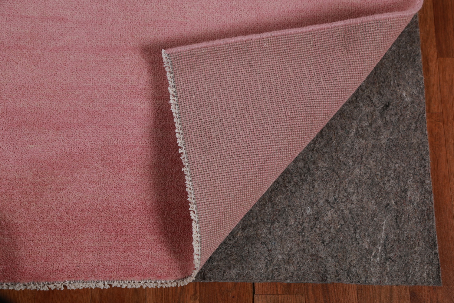 Light Pink Modern Gabbeh Vegetable Dye Area Rug 6x9