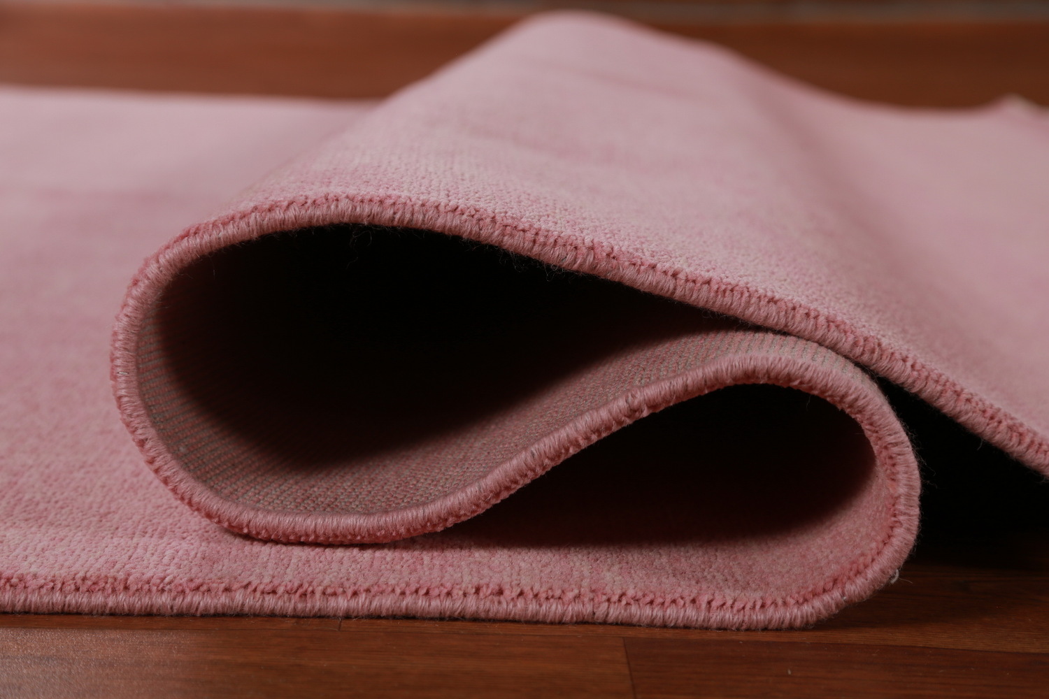 Light Pink Modern Gabbeh Vegetable Dye Area Rug 6x9