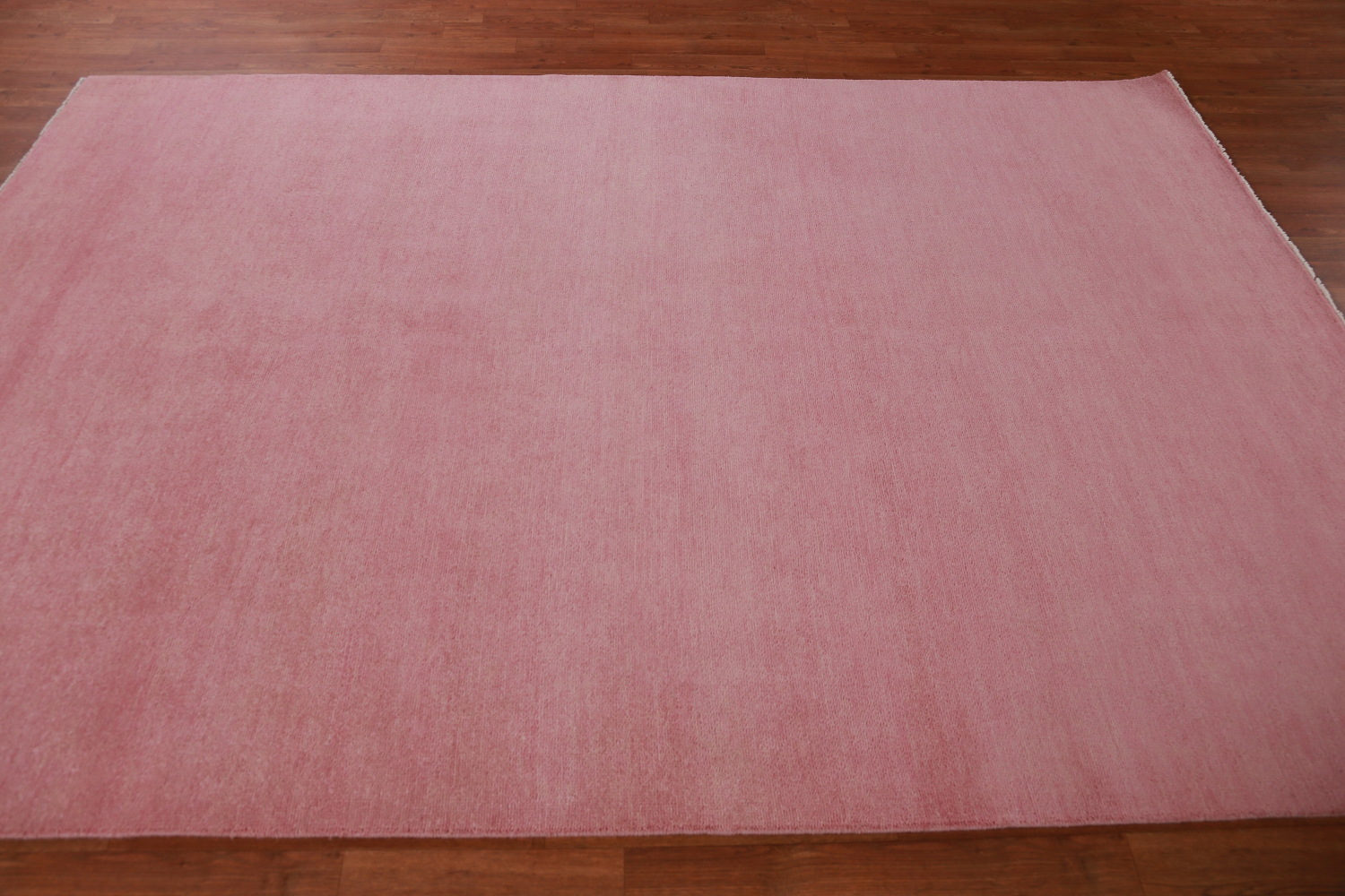 Light Pink Modern Gabbeh Vegetable Dye Area Rug 6x9