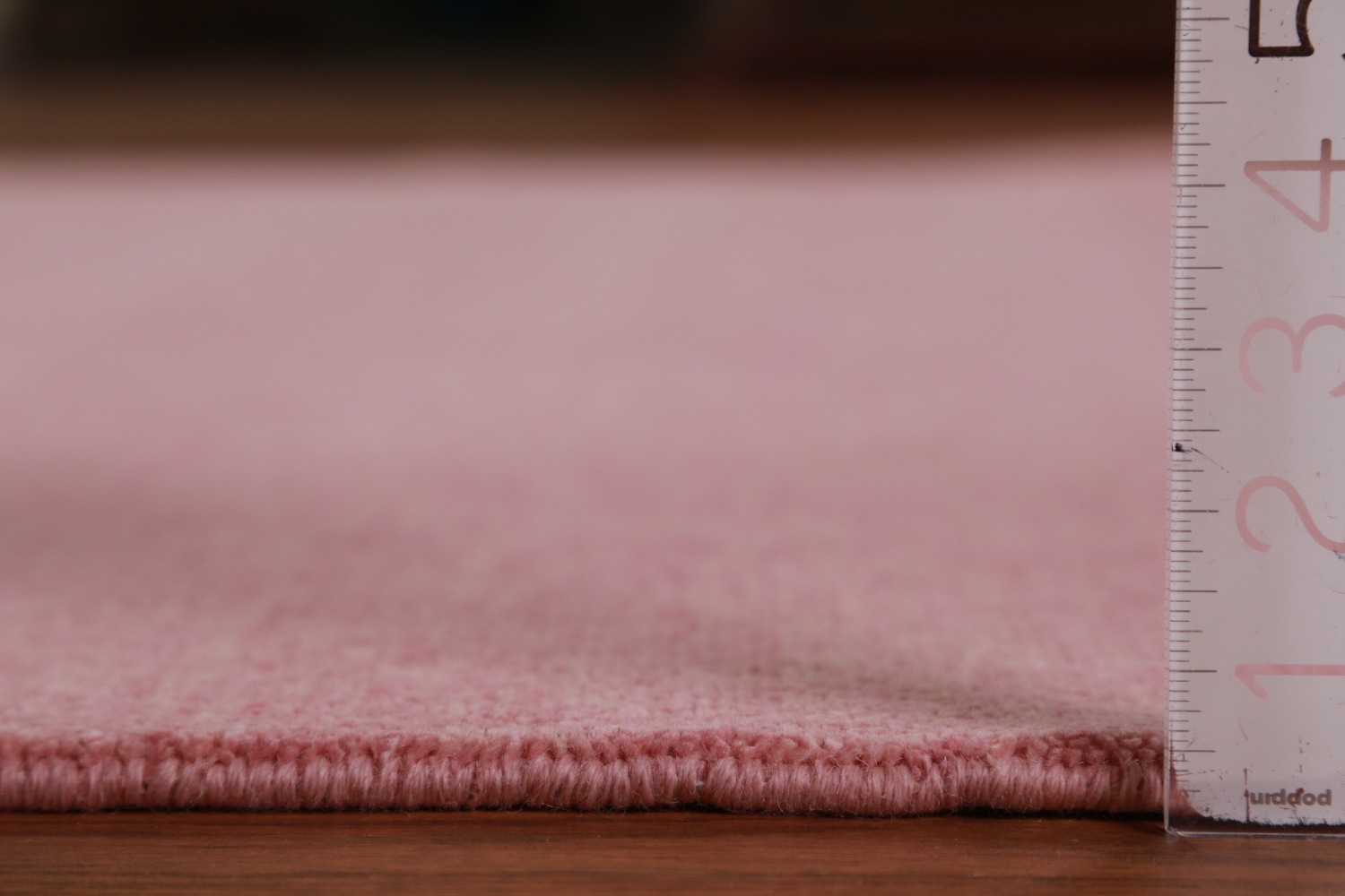 Light Pink Modern Gabbeh Vegetable Dye Area Rug 6x9