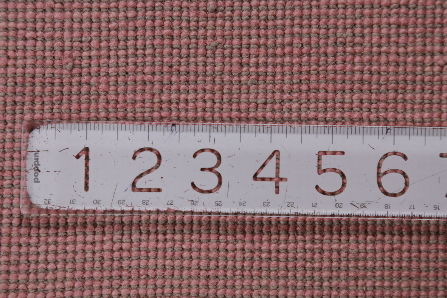 Light Pink Modern Gabbeh Vegetable Dye Area Rug 6x9