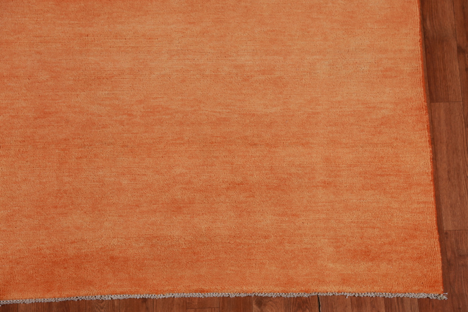 Orange Modern Gabbeh Vegetable Dye Area Rug 6x9