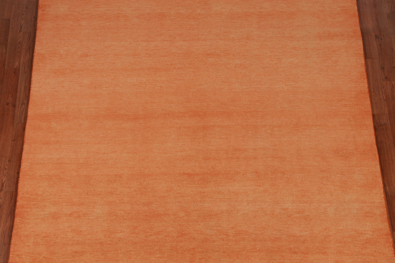 Orange Modern Gabbeh Vegetable Dye Area Rug 6x9