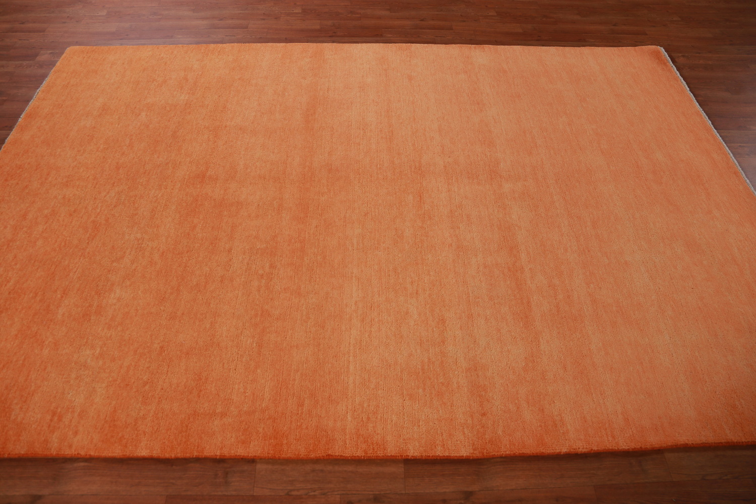 Orange Modern Gabbeh Vegetable Dye Area Rug 6x9