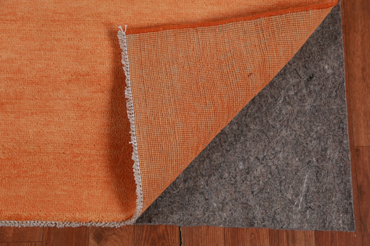 Orange Modern Gabbeh Vegetable Dye Area Rug 6x9