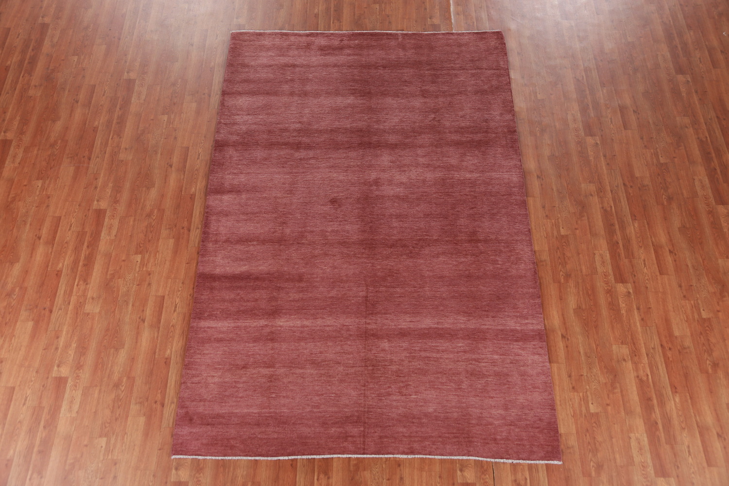 Contemporary Gabbeh Vegetable Dye Area Rug 6x9