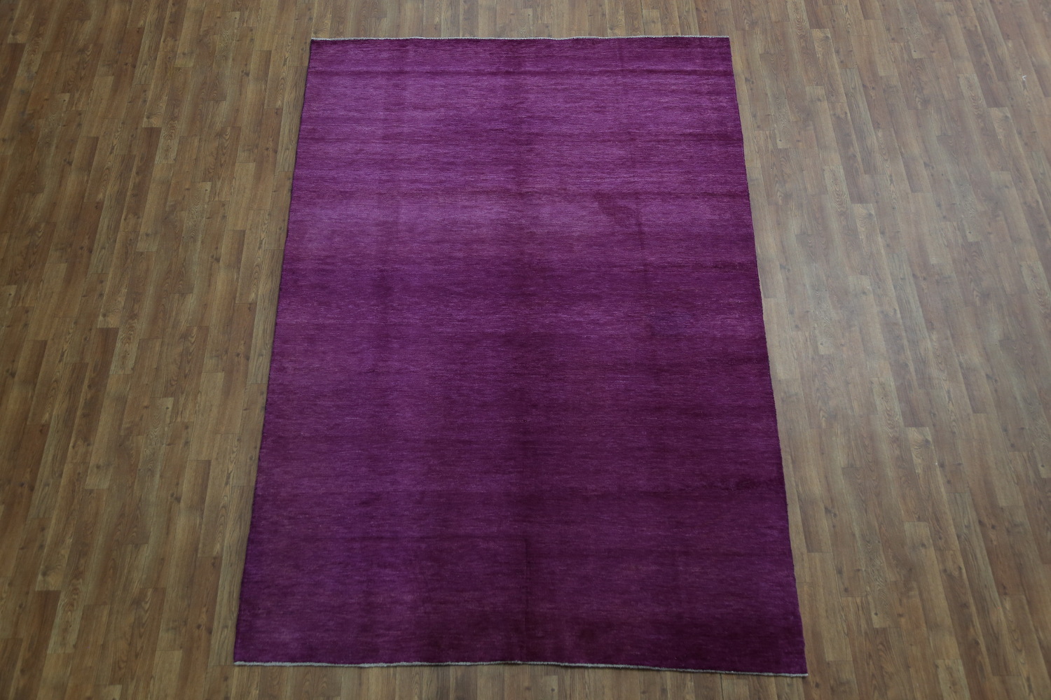Modern Wool Purple Royal Gabbeh Vegetable Dye Area Rug 6x9