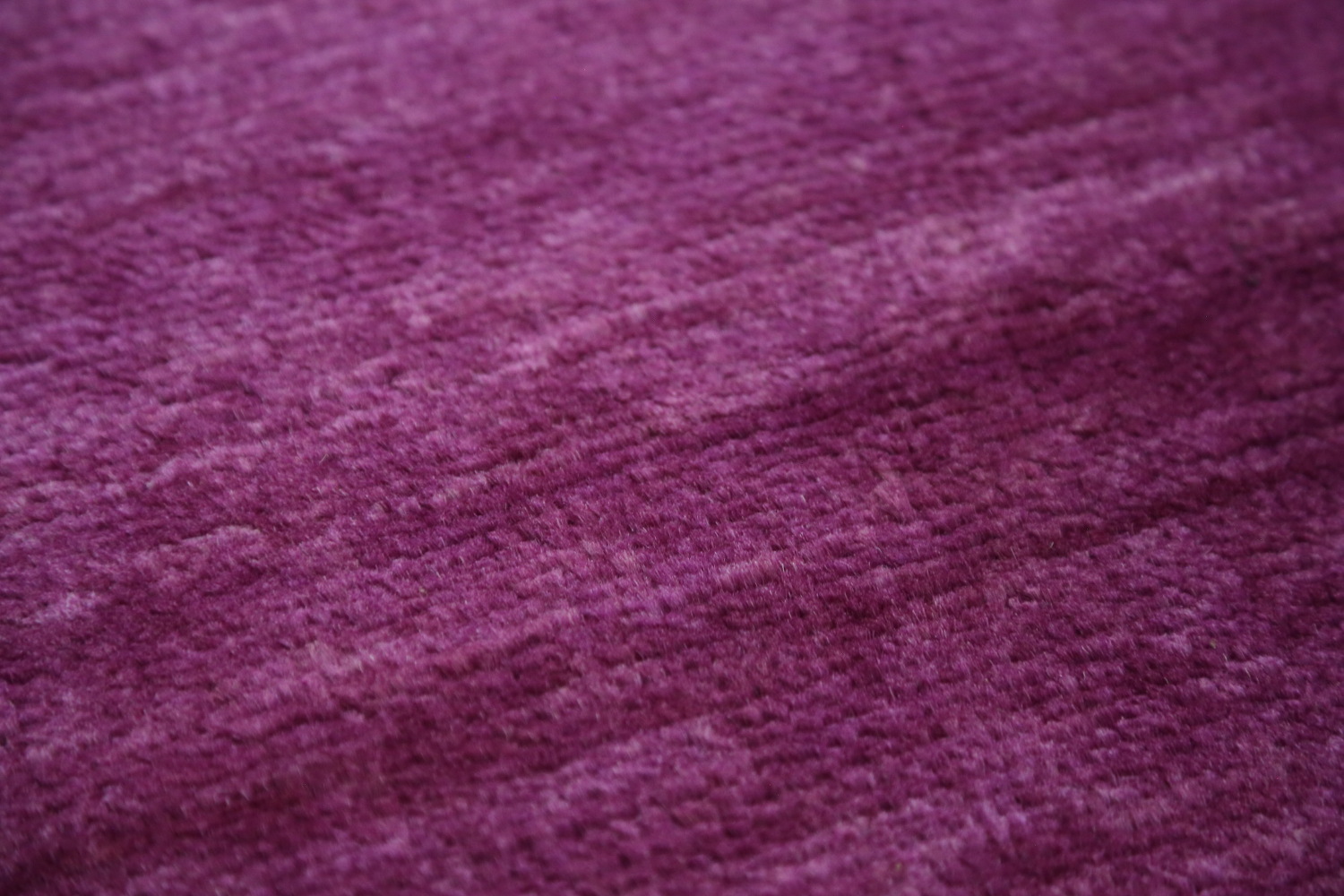 Modern Wool Purple Royal Gabbeh Vegetable Dye Area Rug 6x9