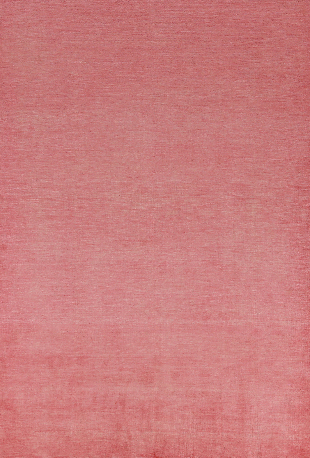 Modern Pink Solid Gabbeh Vegetable Dye Area Rug 6x9