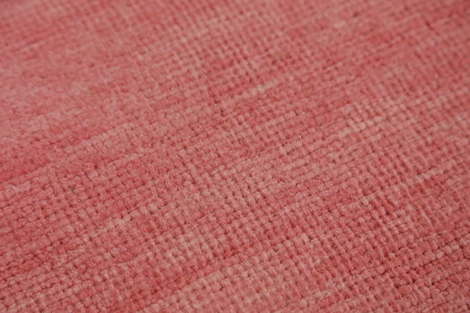 Modern Pink Solid Gabbeh Vegetable Dye Area Rug 6x9