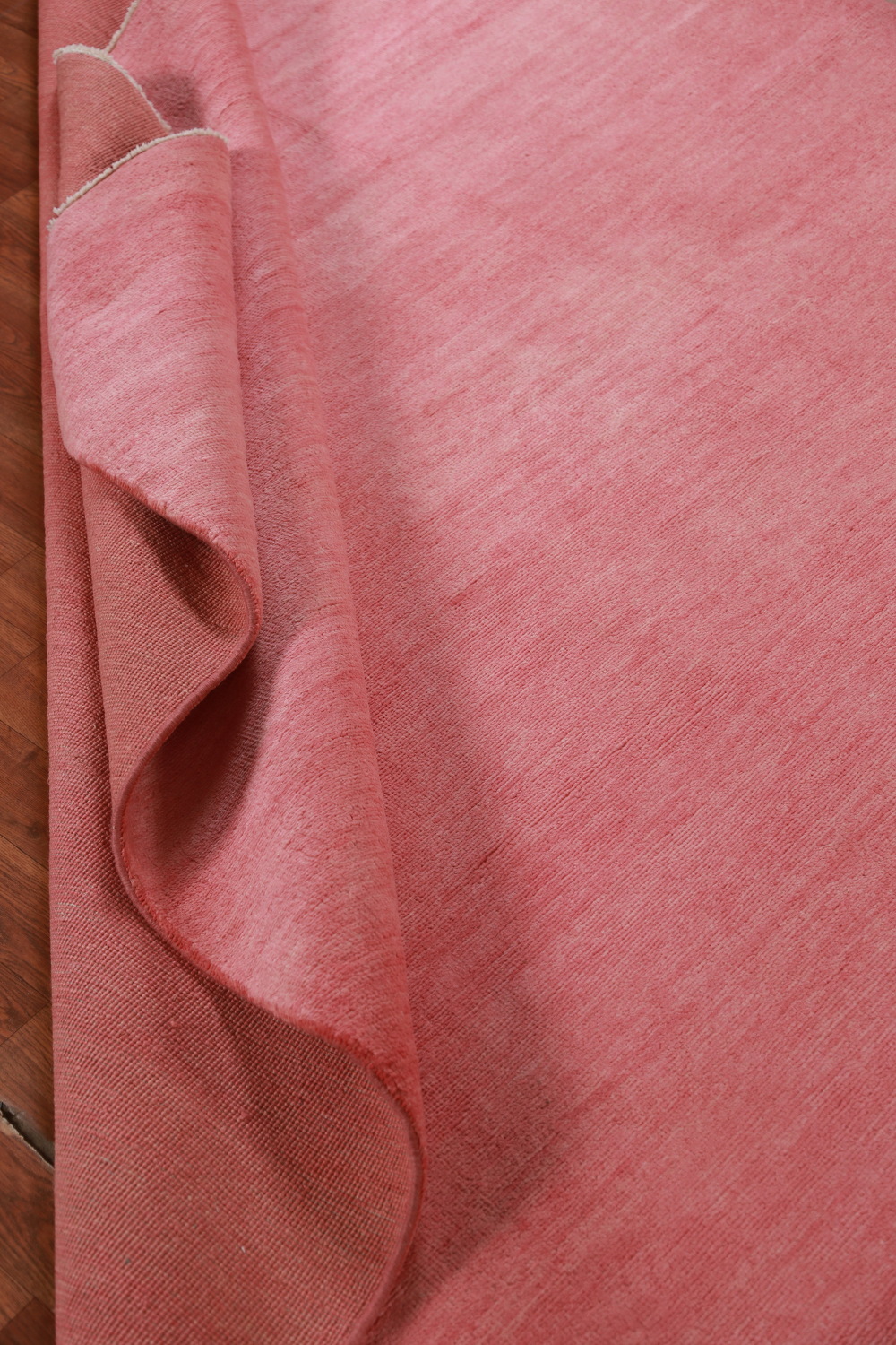 Contemporary Pink Gabbeh Vegetable Dye Area Rug 6x9