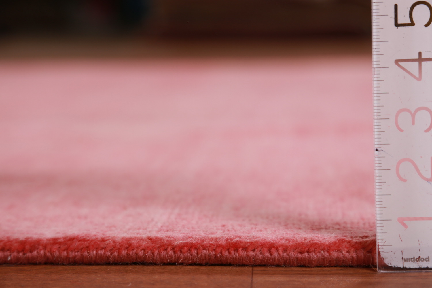Contemporary Pink Gabbeh Vegetable Dye Area Rug 6x9