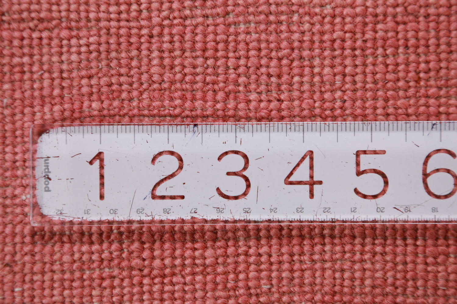 Contemporary Pink Gabbeh Vegetable Dye Area Rug 6x9
