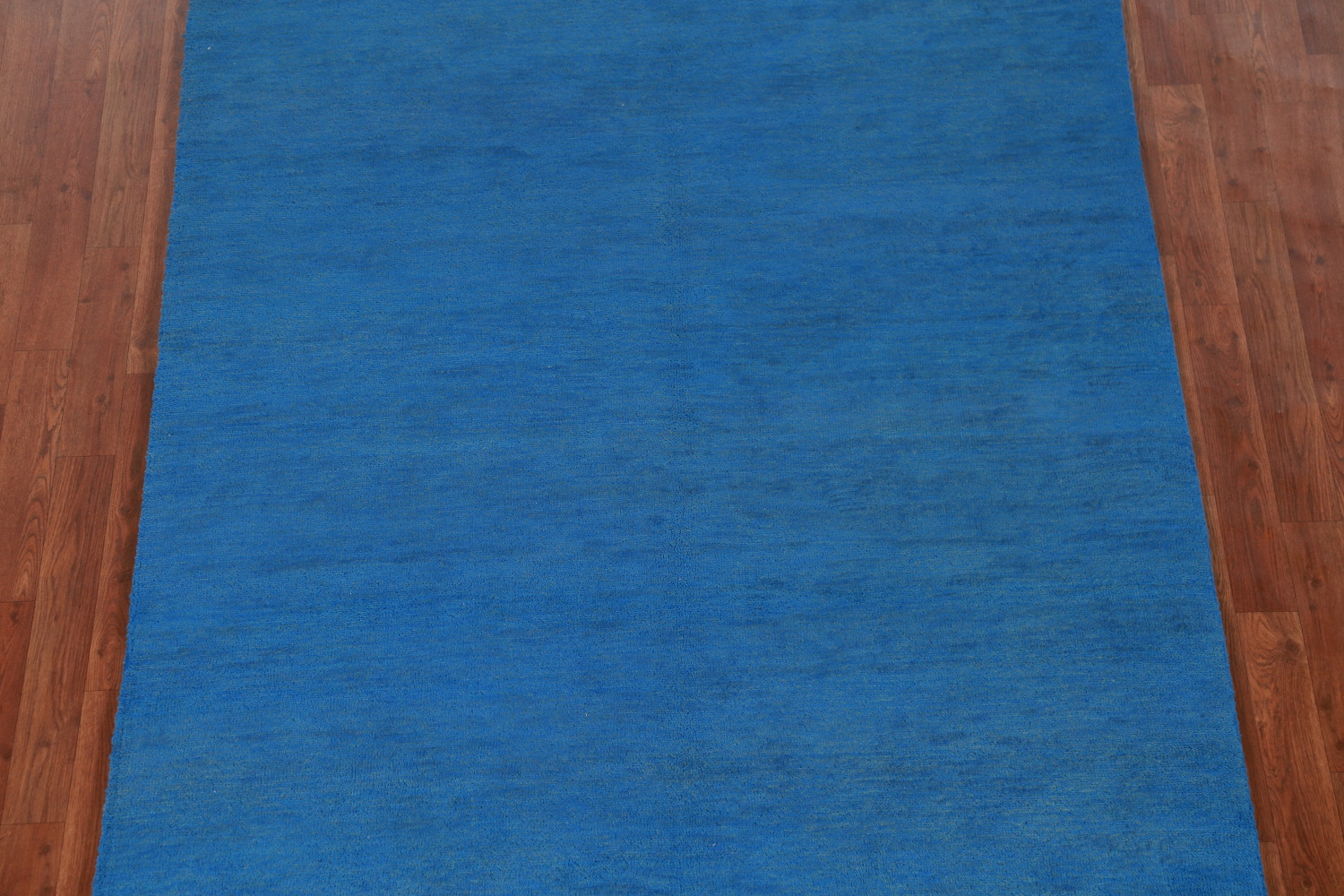 Vegetable Dye Blue Gabbeh Persian Area Rug 5x10