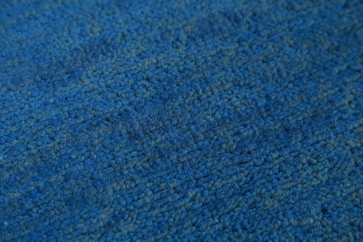 Vegetable Dye Blue Gabbeh Persian Area Rug 5x10