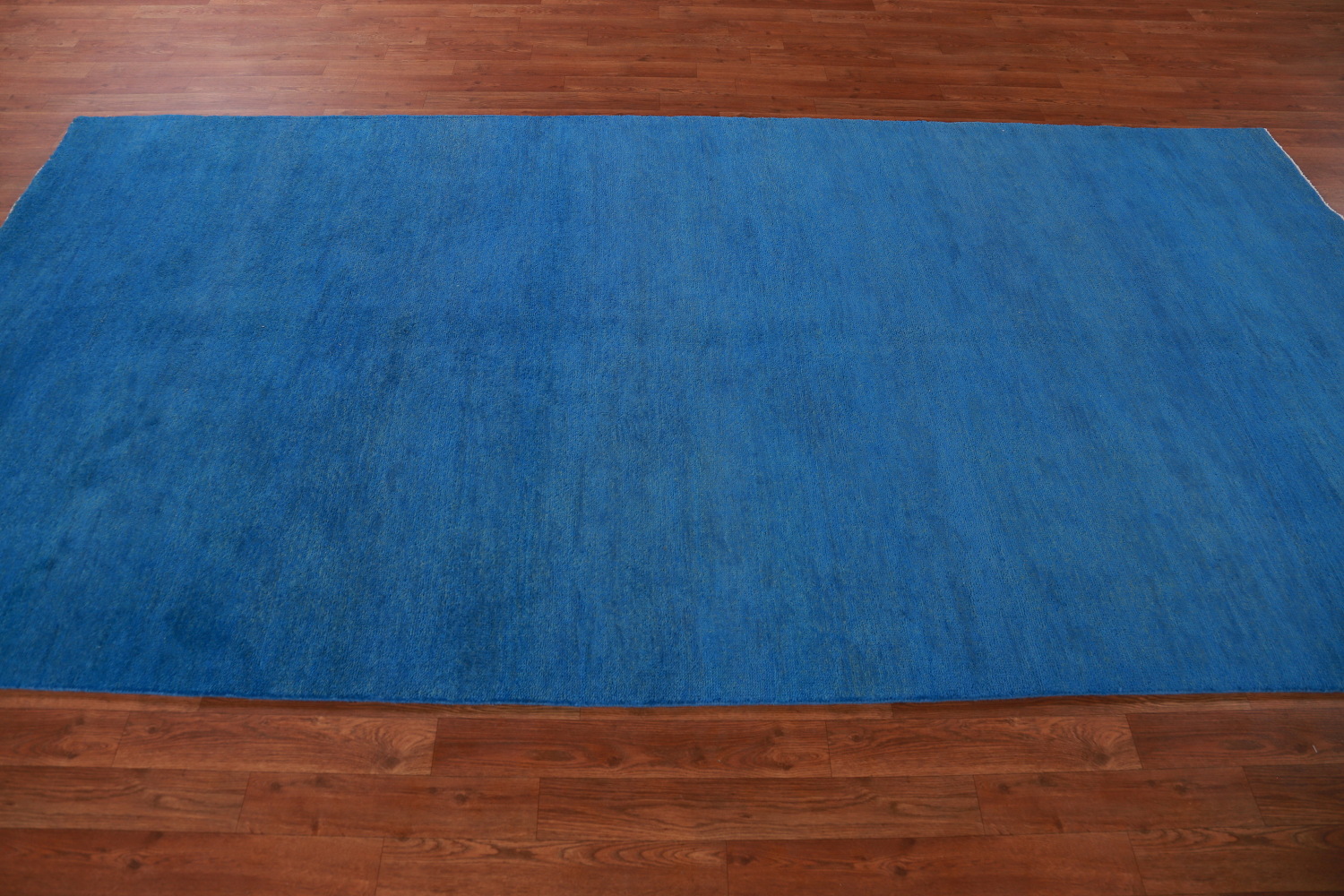 Vegetable Dye Blue Gabbeh Persian Area Rug 5x10