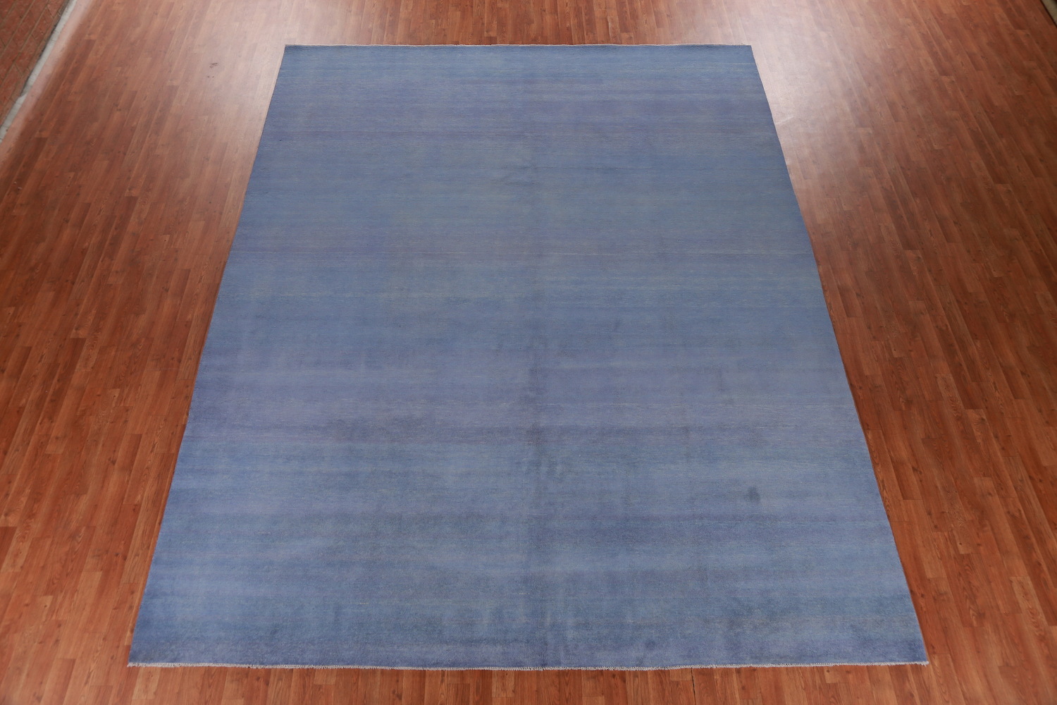 Blue Purple Gabbeh Vegetable Dye Area Rug 10x13