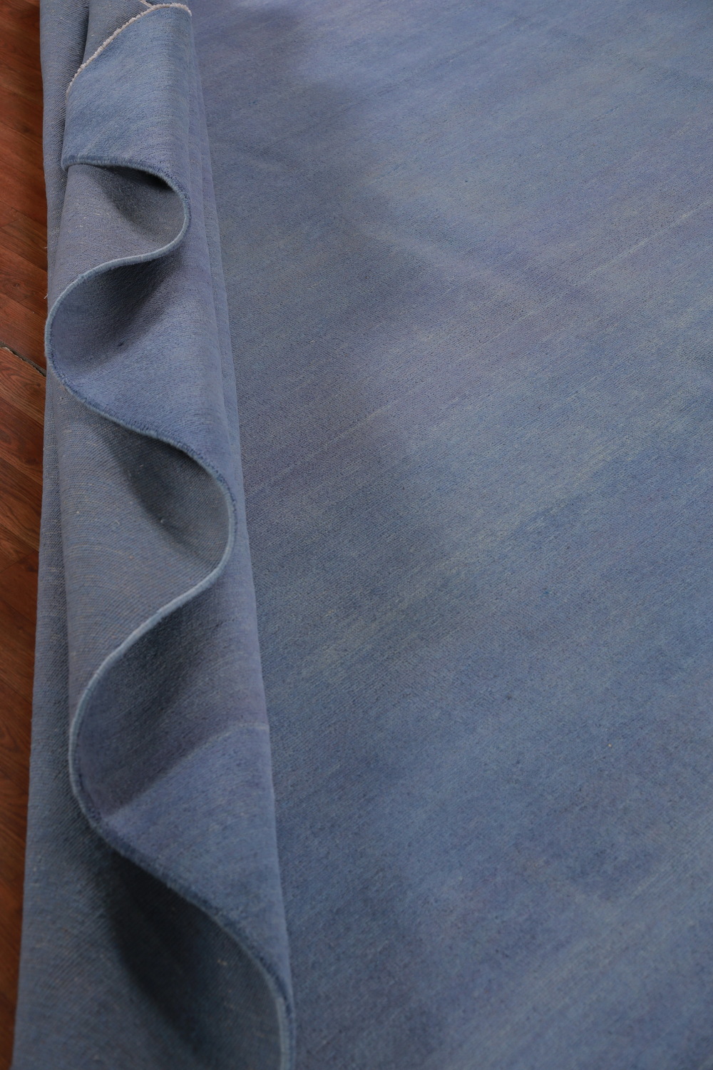 Blue Purple Gabbeh Vegetable Dye Area Rug 10x13