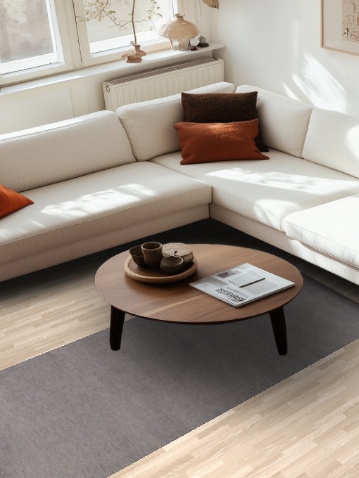 Solid Gray Modern Gabbeh Persian Runner Rug 3x10