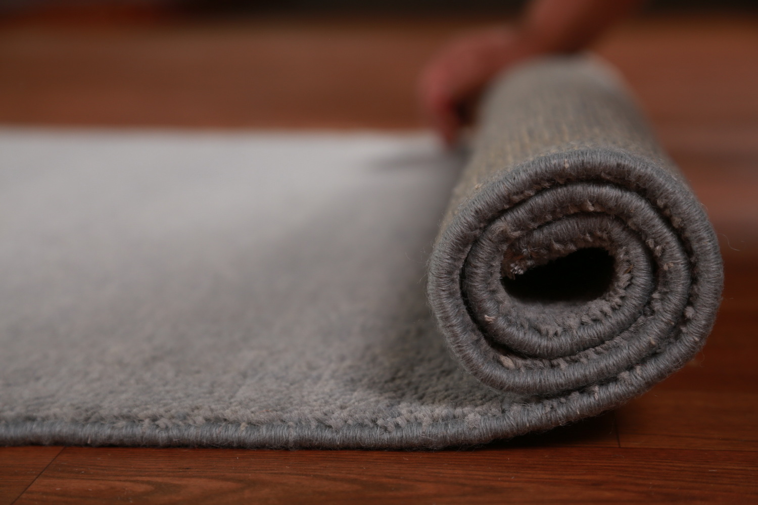 Vegetable Dye Gray Gabbeh Persian Runner Rug 3x10