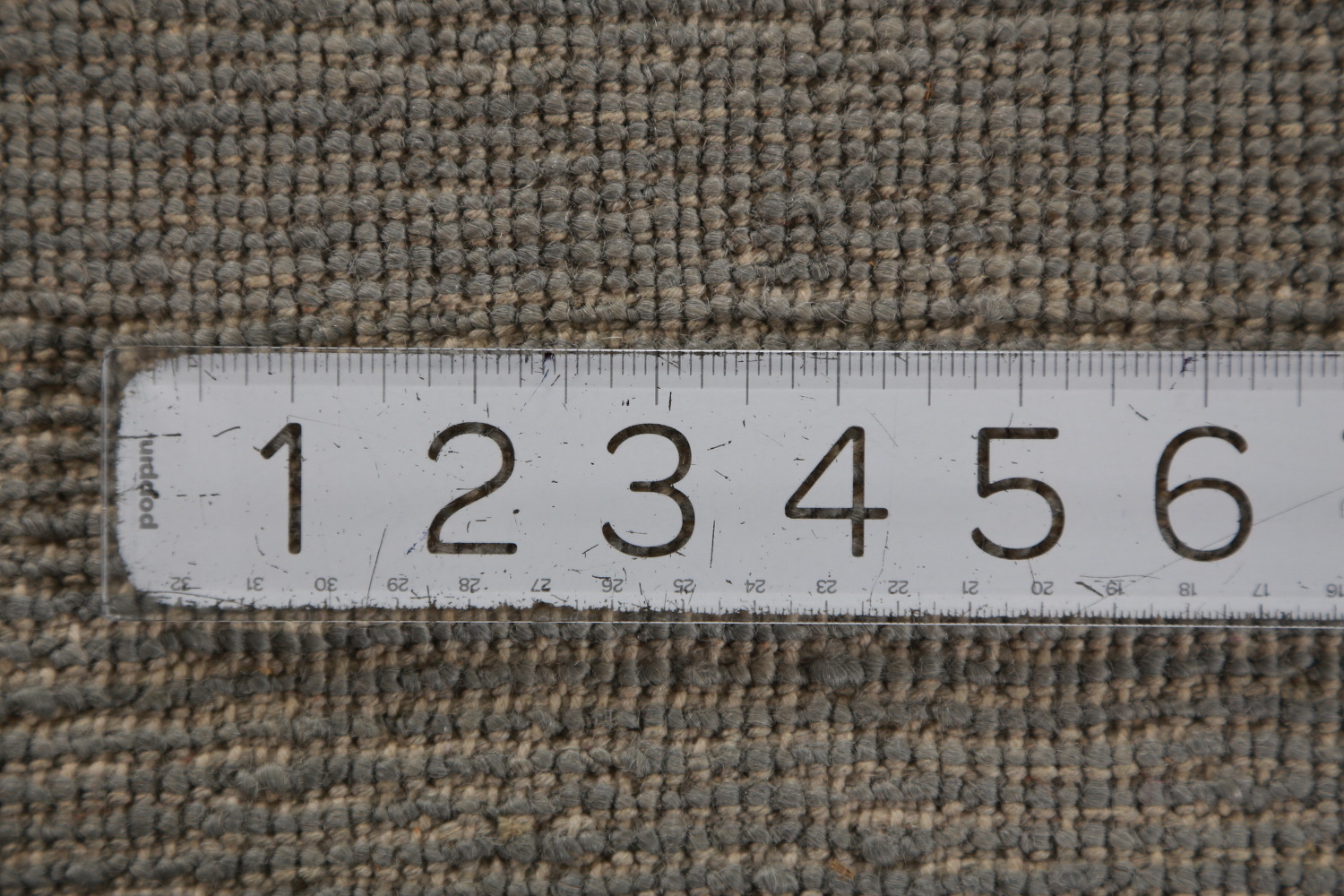 Vegetable Dye Gray Gabbeh Persian Runner Rug 3x10