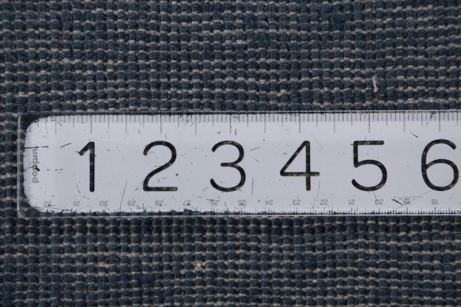 Navy Blue Modern Gabbeh Vegetable Dye Runner Rug 3x8