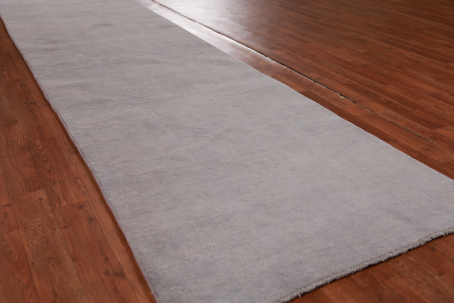 Lavender Purple Modern Gabbeh Vegetable Dye Runner Rug 3x10