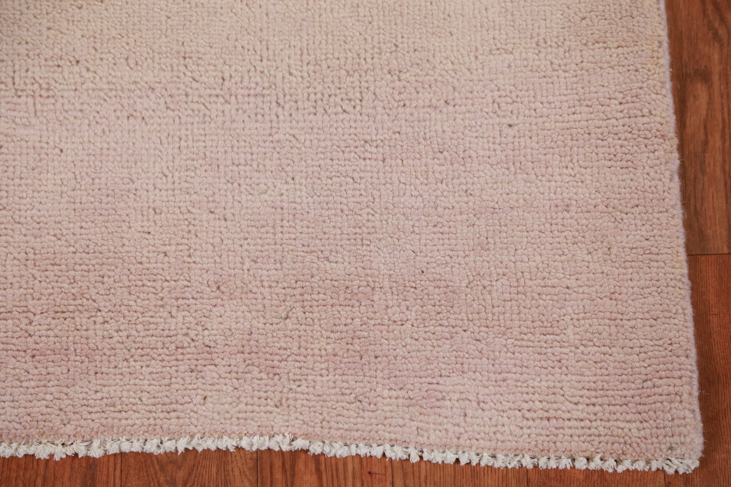 Vegetable Dye Pink Gabbeh Persian Runner Rug 3x8