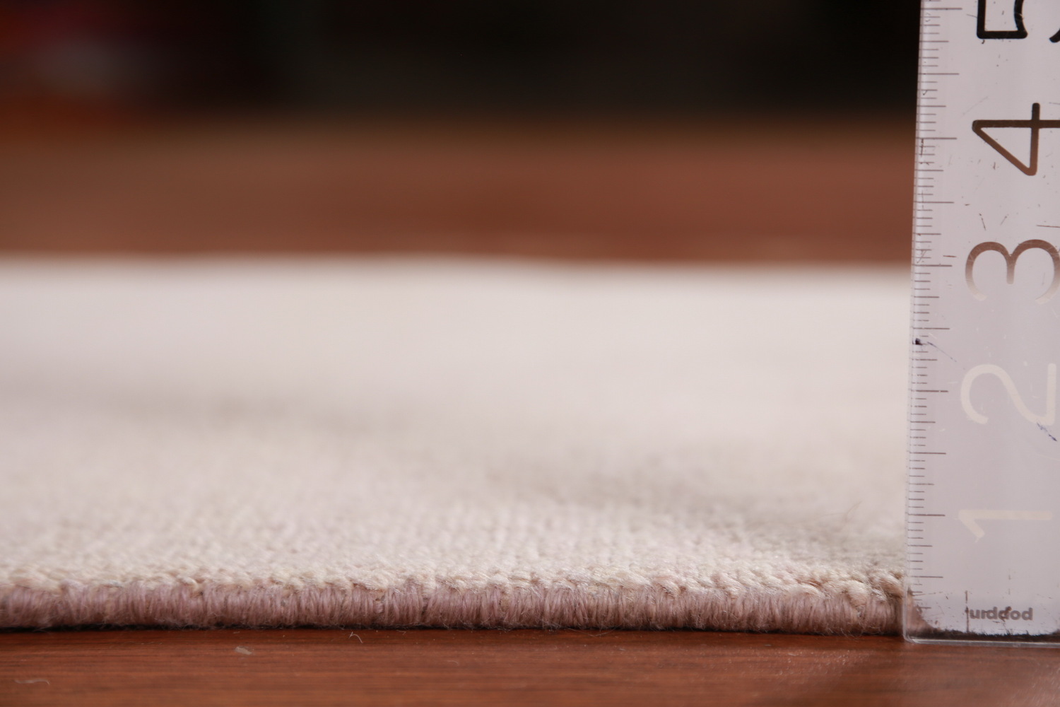 Vegetable Dye Pink Gabbeh Persian Runner Rug 3x8