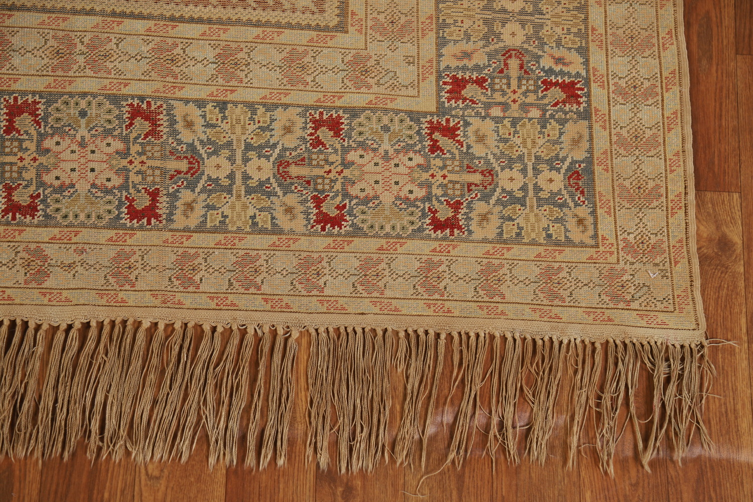 Pre-1900 Antique Vegetable Dye Silk Anatolian Turkish Rug 4x6