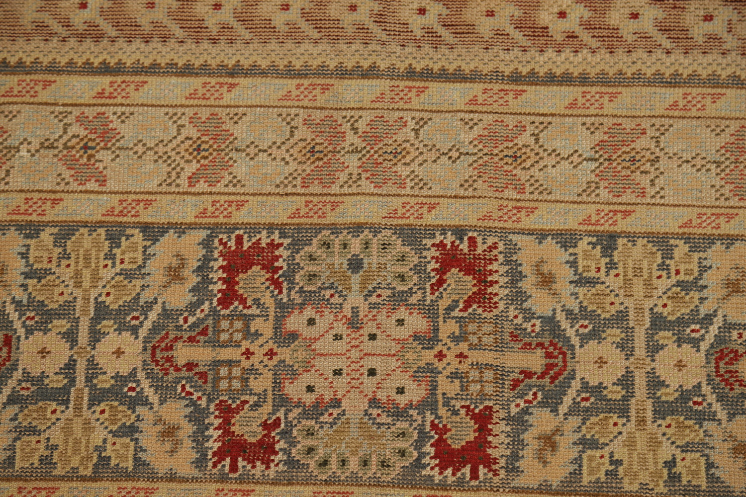 Pre-1900 Antique Vegetable Dye Silk Anatolian Turkish Rug 4x6