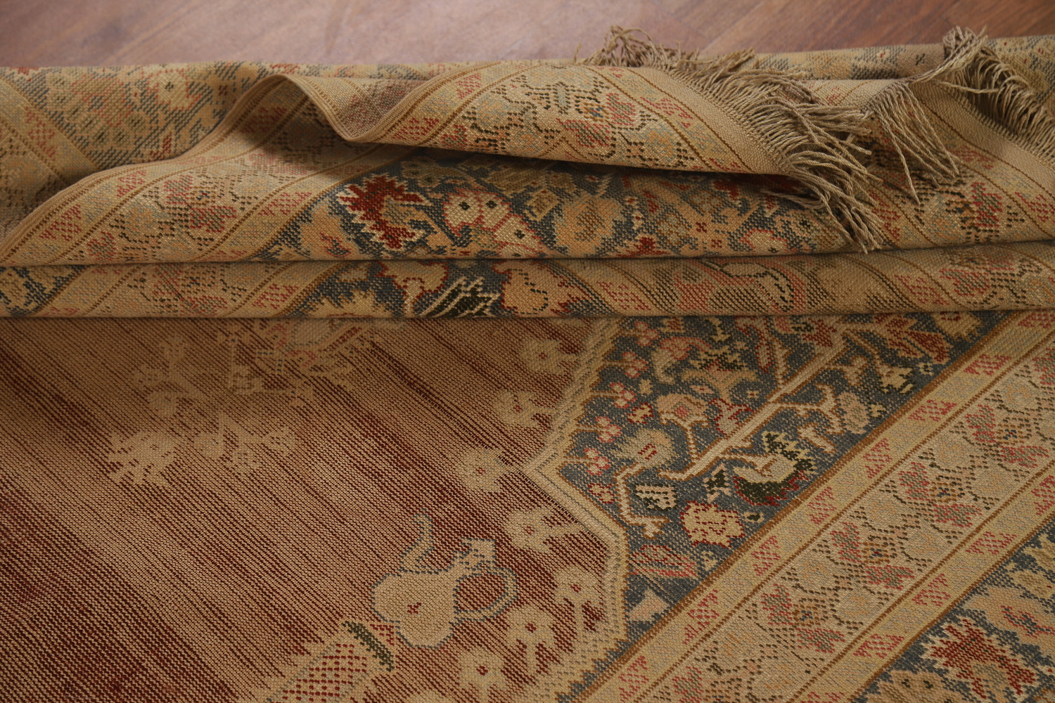 Pre-1900 Antique Vegetable Dye Silk Anatolian Turkish Rug 4x6
