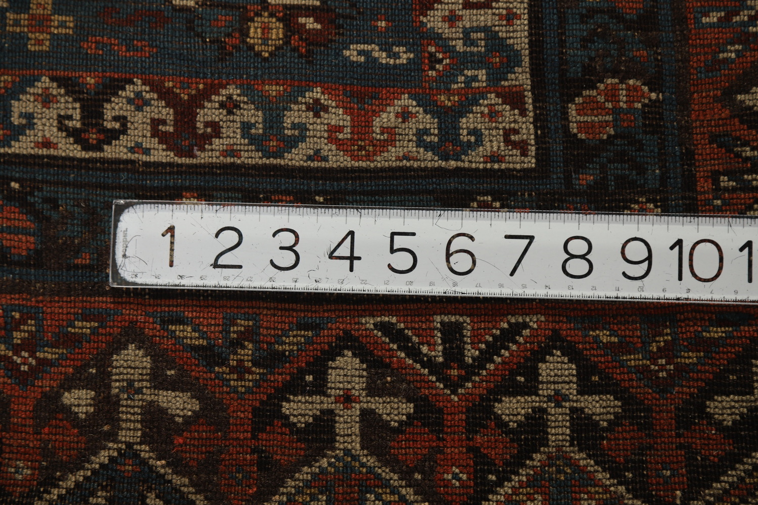 Pre-1900 Antique Kazak Oriental Rug 4x8