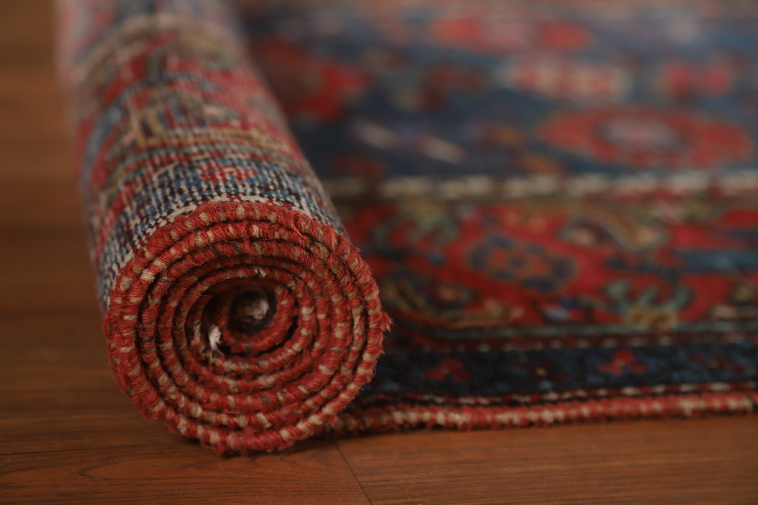 Antique Vegetable Dye Heriz Bakhshayesh Persian Runner Rug 3x16