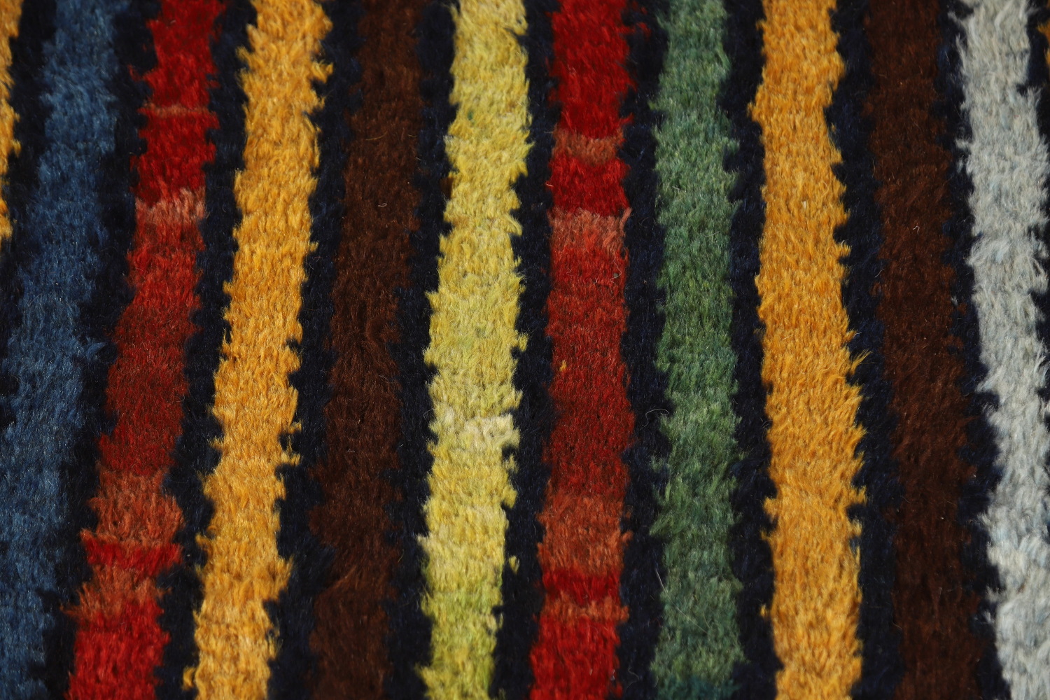 Vegetable Dye Gabbeh Persian Runner Rug 4x12