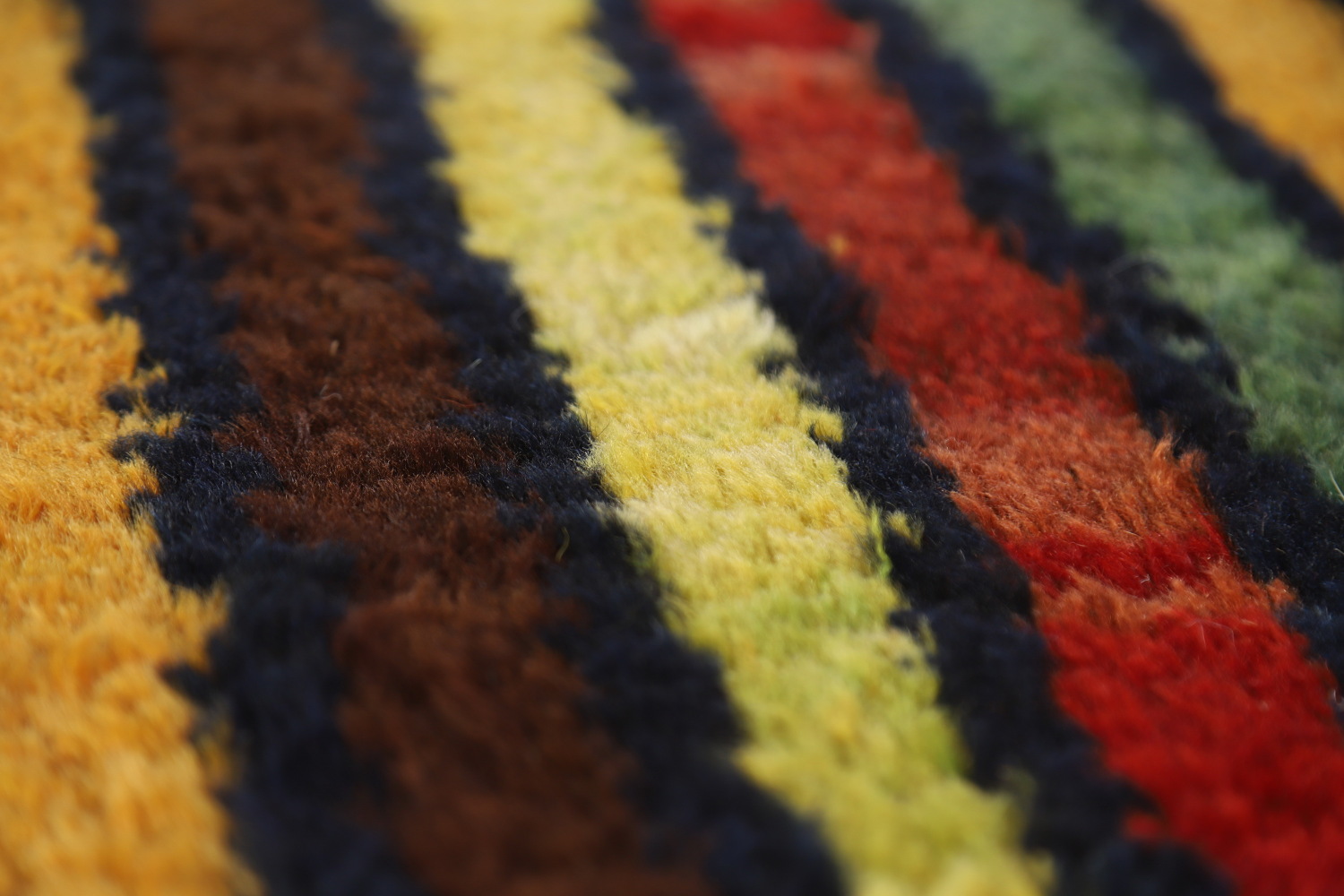 Vegetable Dye Gabbeh Persian Runner Rug 4x12