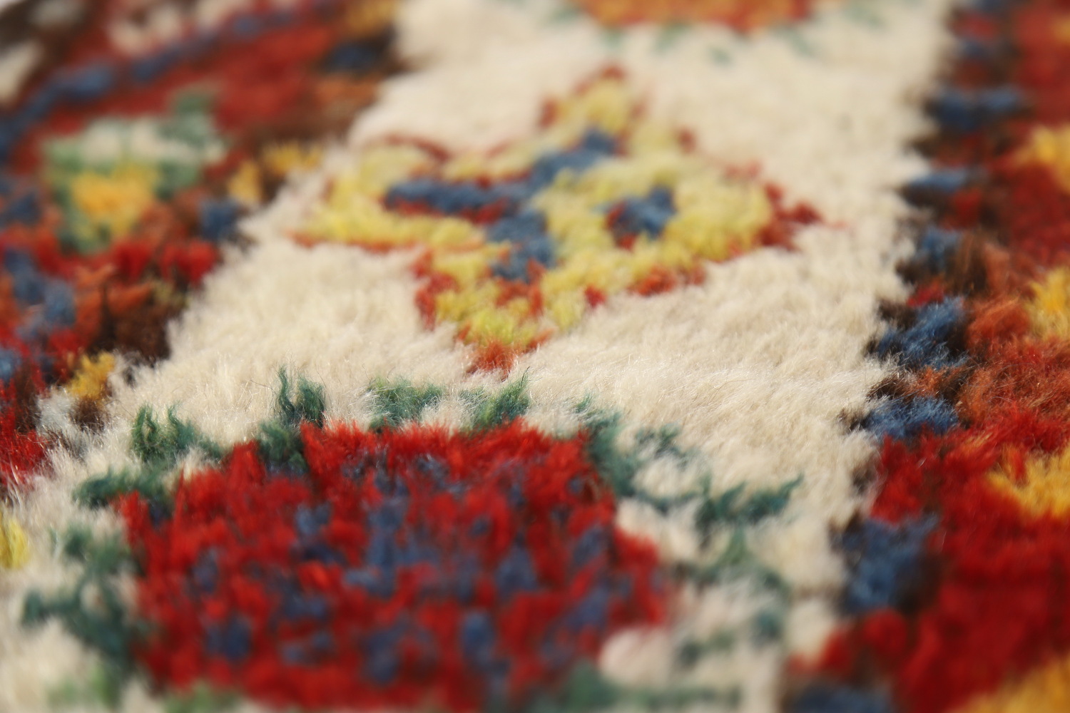 Vegetable Dye Gabbeh Persian Runner Rug 4x12