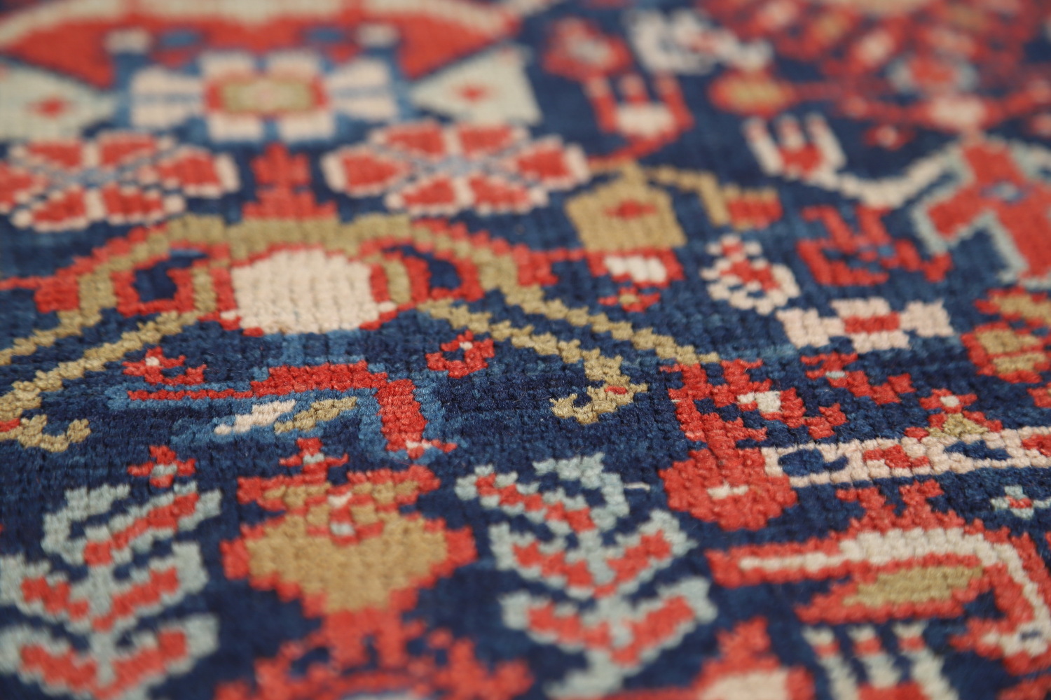 Pre-1900 Antique Vegetable Dye Malayer Persian Rug 4x6