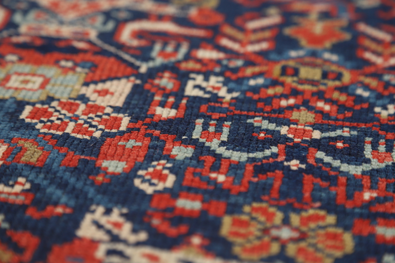 Pre-1900 Antique Vegetable Dye Malayer Persian Rug 4x6