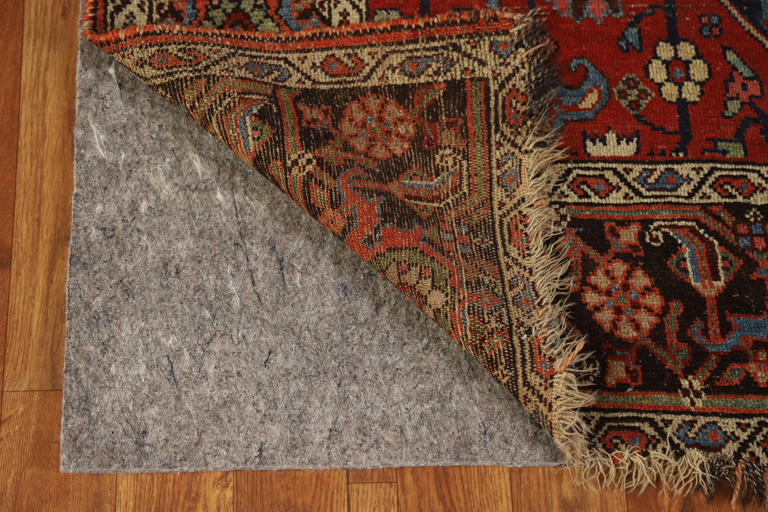 Vegetable Dye Wool Floral Heriz Serapi Persian Rug 4x7