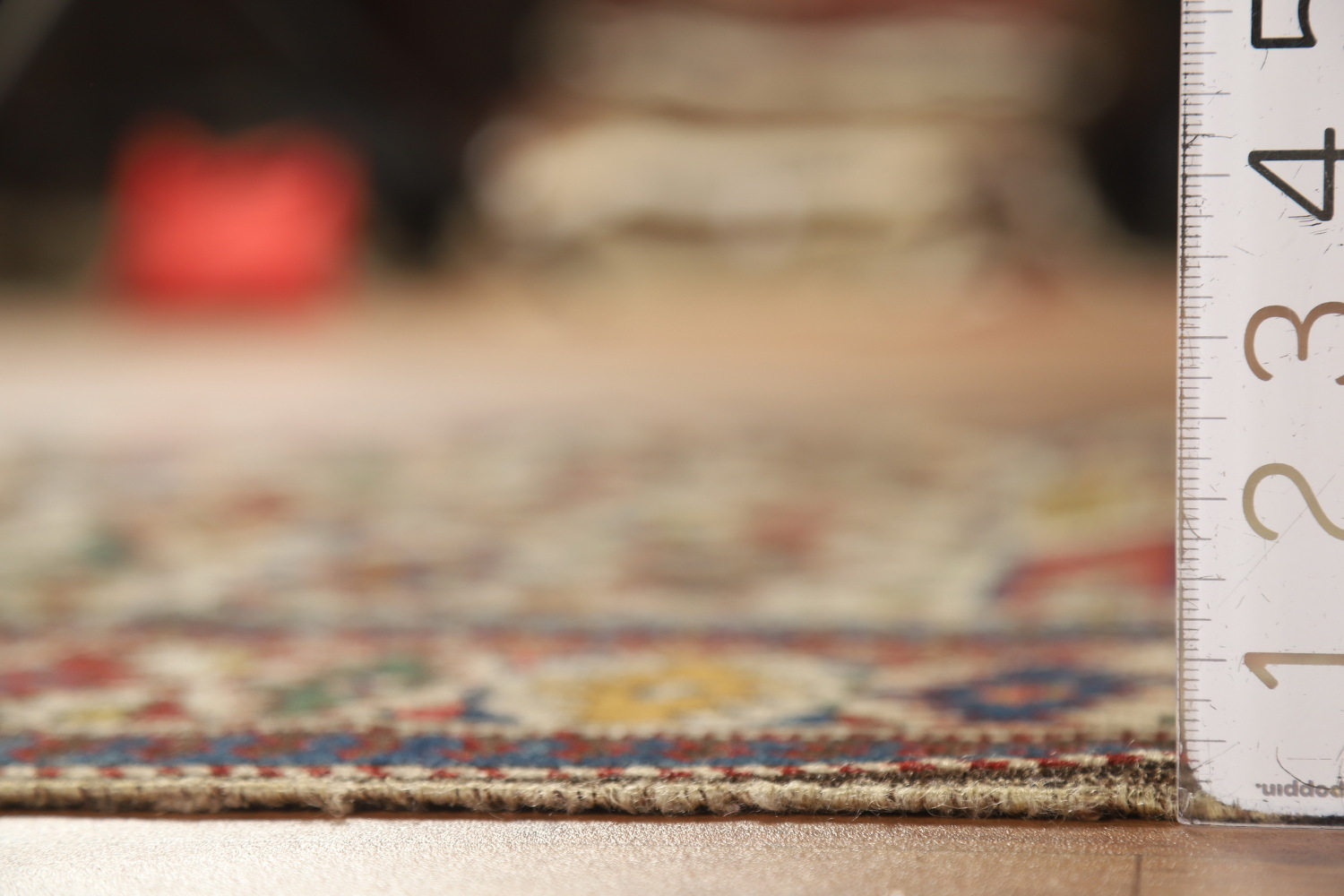 Pre-1900 Antique Vegetable Dye Kazak Oriental Rug 3x5