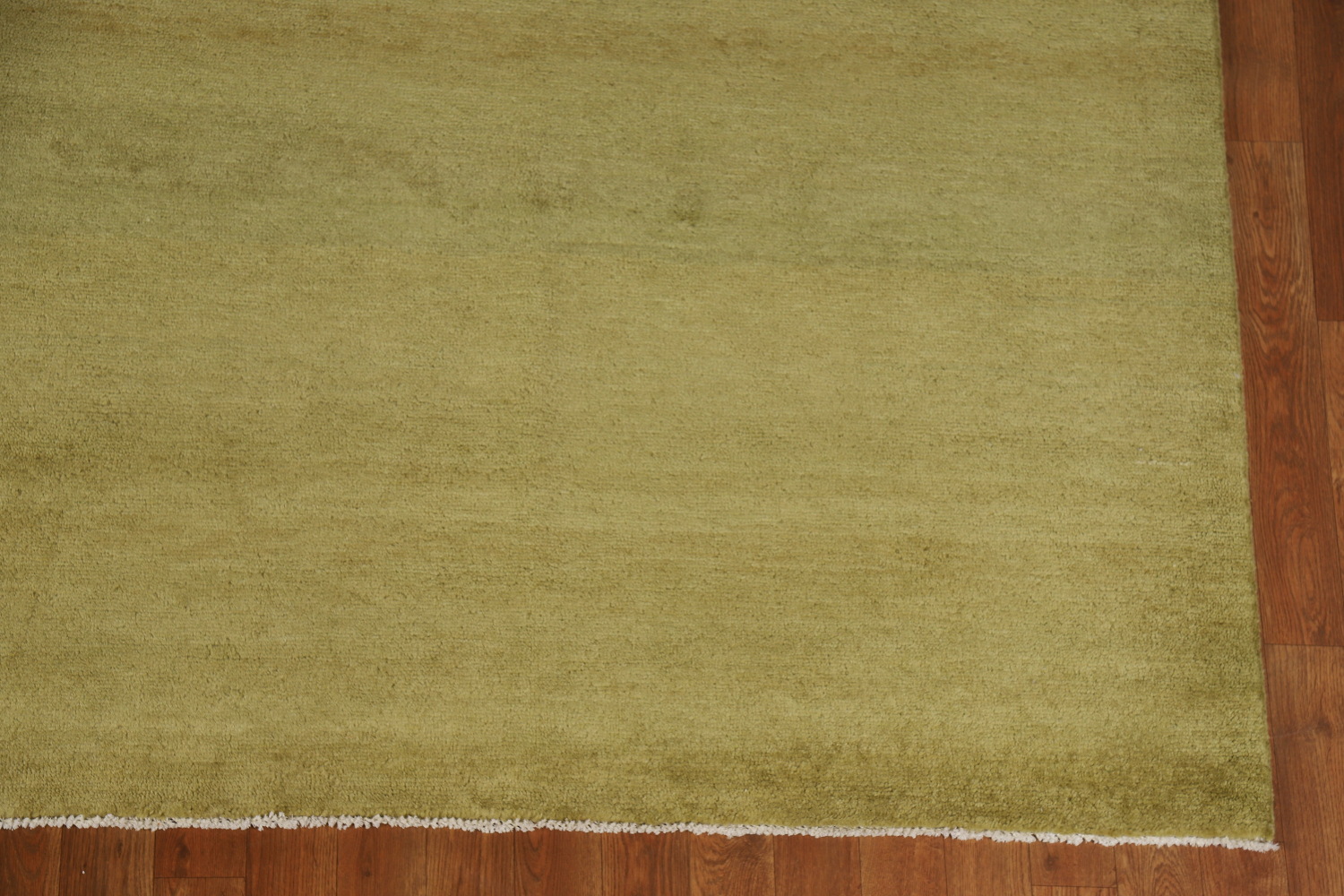 Vegetable Dye Green Gabbeh Persian Area Rug 9x12