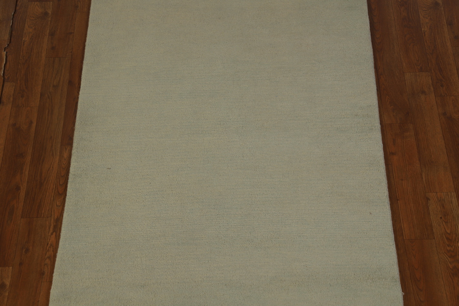 Handmade Green Gabbeh Vegetable Dye Runner Rug 3x10