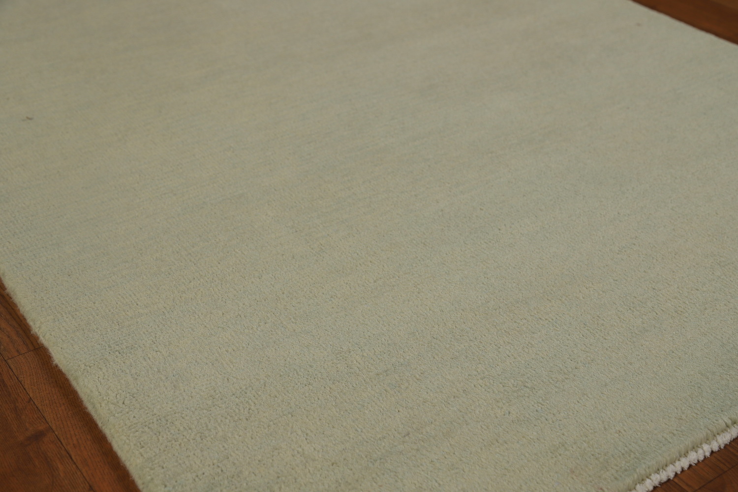 Handmade Green Gabbeh Vegetable Dye Runner Rug 3x10