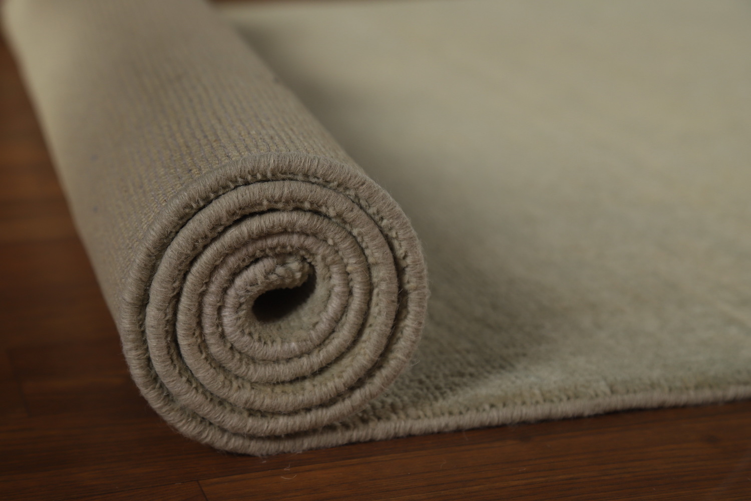 Handmade Green Gabbeh Vegetable Dye Runner Rug 3x10