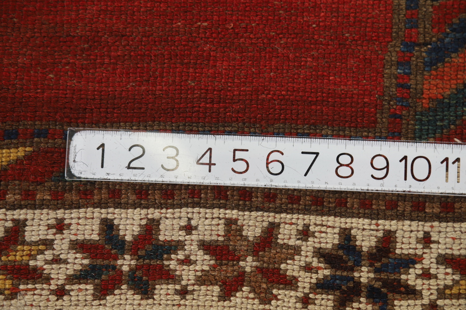 Pre-1900 Antique Kazak Vegetable Dye Runner Rug 4x13