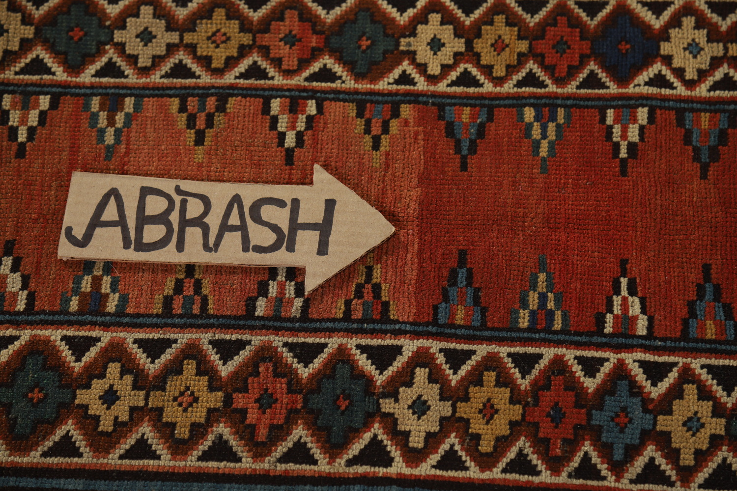 Pre-1900 Antique Wool Handmade Kazak Vegetable Dye Rug 4x8