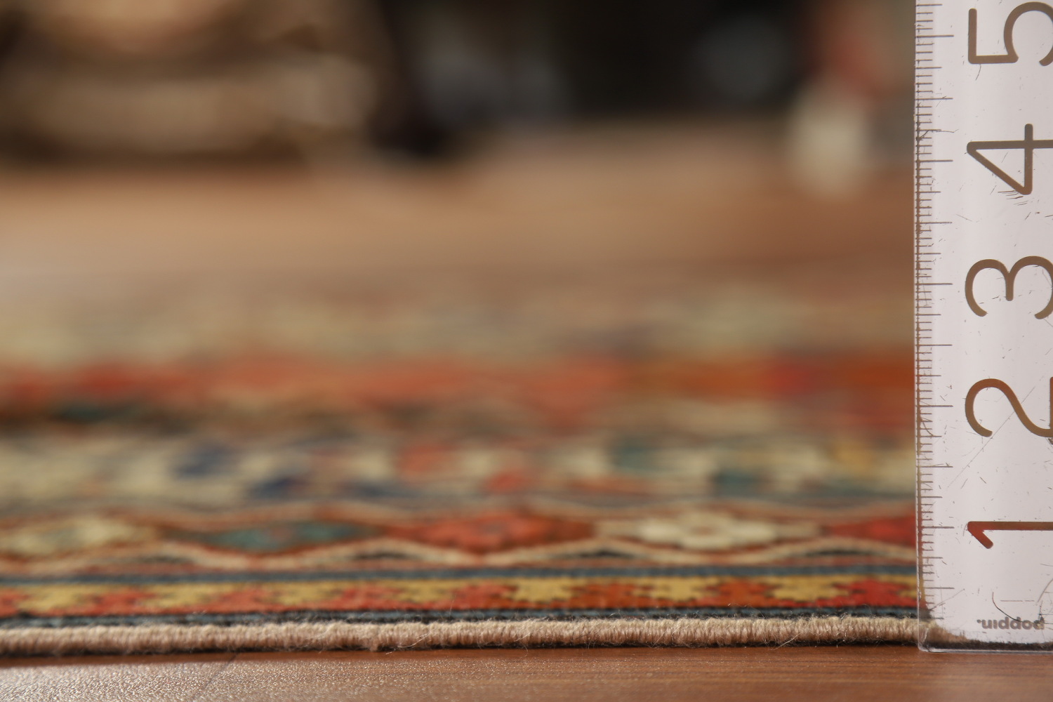 Pre-1900 Antique Wool Handmade Kazak Vegetable Dye Rug 4x8