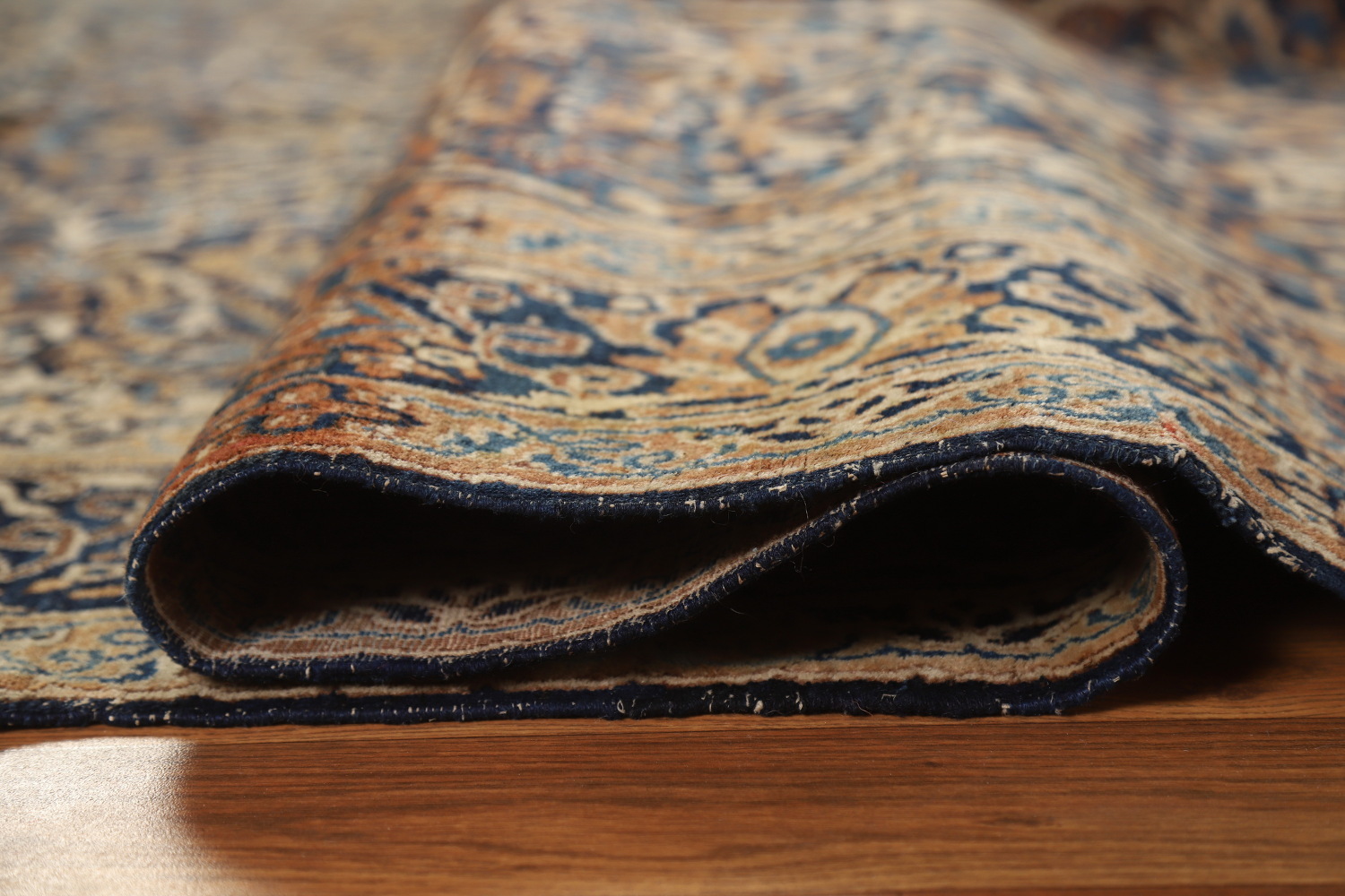 Pre-1900 Antique Vegetable Dye Kerman Ravar Persian Rug 5x7